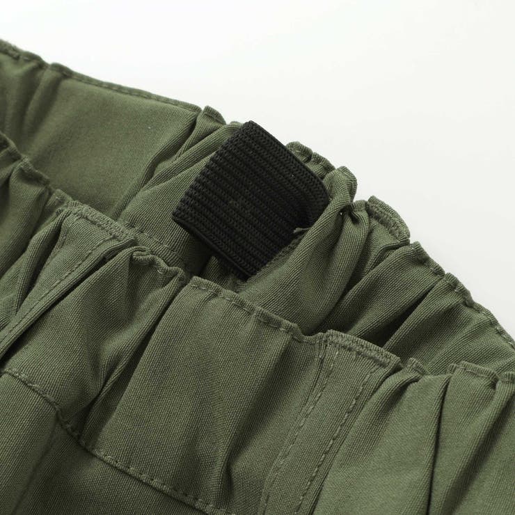 ストレッチウェザーグラス刺しゅうカーゴハーフパンツ(90~160cm) | BeBe | 詳細画像11 