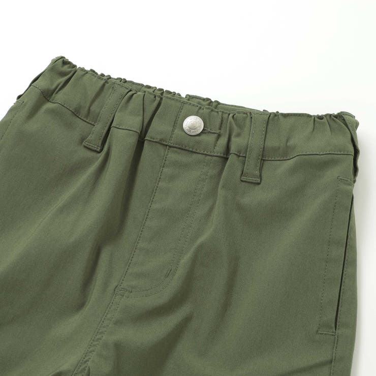 ストレッチウェザーグラス刺しゅうカーゴハーフパンツ(90~160cm) | BeBe | 詳細画像5 