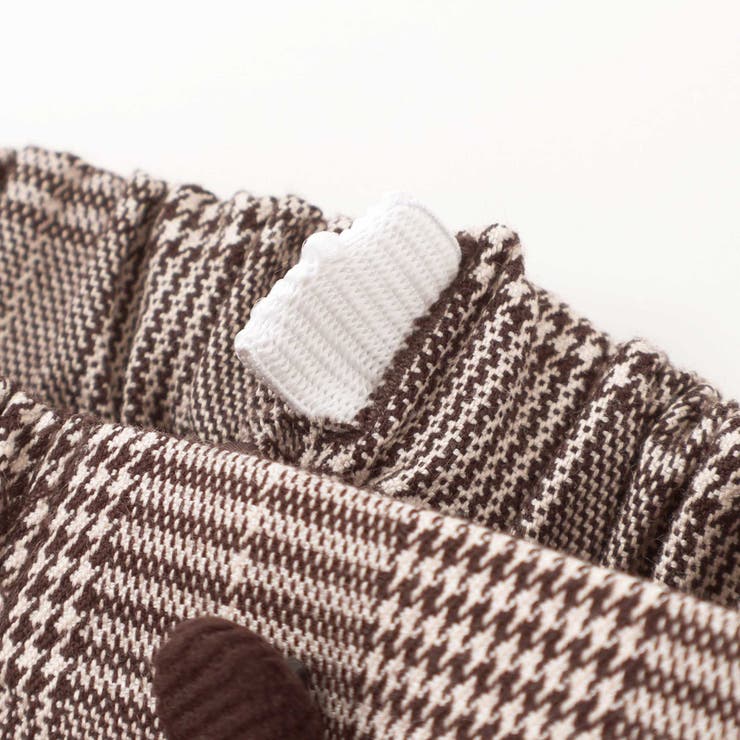 【お揃い】グレンチェックプリーツスカート風ショートパンツ(90~160cm) | BeBe | 詳細画像20