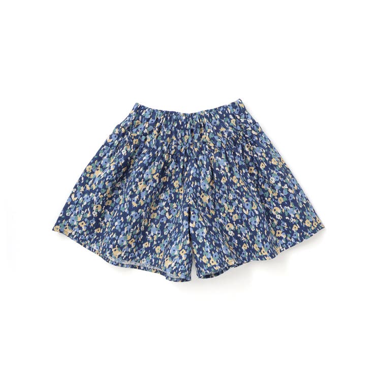 【お揃い】オンフルールフラワープリントキュロットパンツ(90~150cm) | BeBe | 詳細画像5 