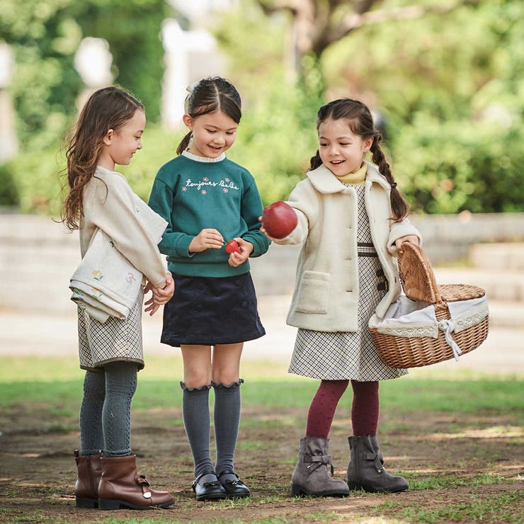 ストレッチコーデュロイダブルボタンショートパンツ(90~150cm) | BeBe | 詳細画像11 