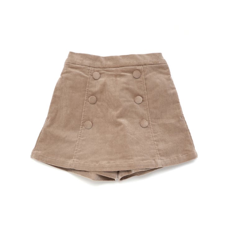 ストレッチコーデュロイダブルボタンショートパンツ(90~150cm) | BeBe | 詳細画像14 