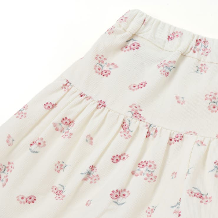 【お揃い】シャツコールGirlyフラワープリントキュロットパンツ(90~150c… | BeBe | 詳細画像11 