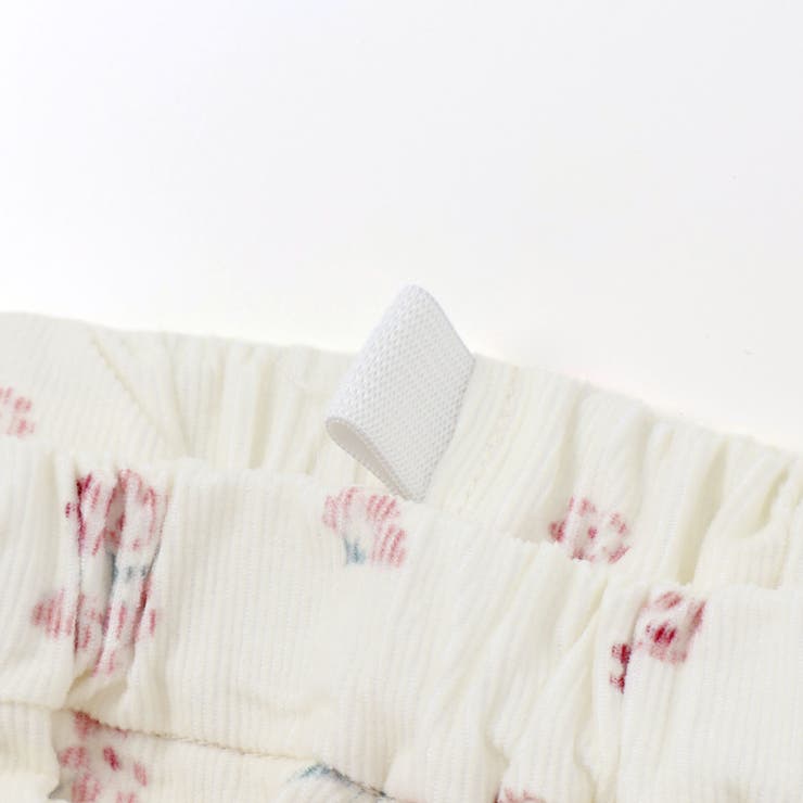 【お揃い】シャツコールGirlyフラワープリントキュロットパンツ(90~150c… | BeBe | 詳細画像14 