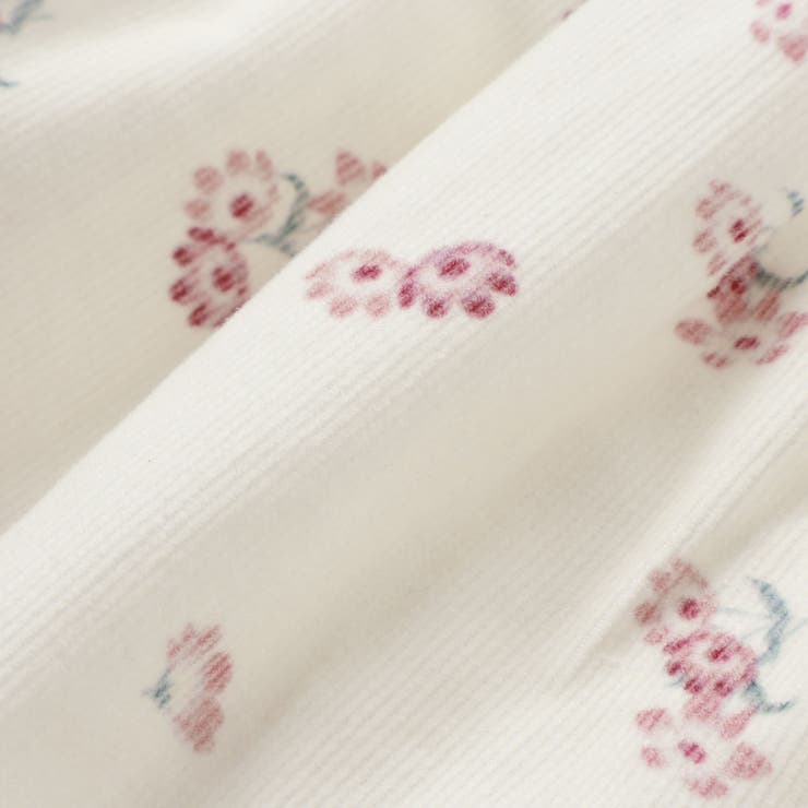 【お揃い】シャツコールGirlyフラワープリントキュロットパンツ(90~150c… | BeBe | 詳細画像15 