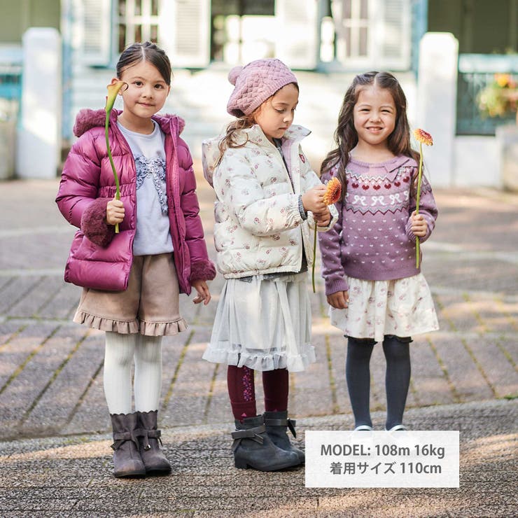 【お揃い】シャツコールGirlyフラワープリントキュロットパンツ(90~150c… | BeBe | 詳細画像5 