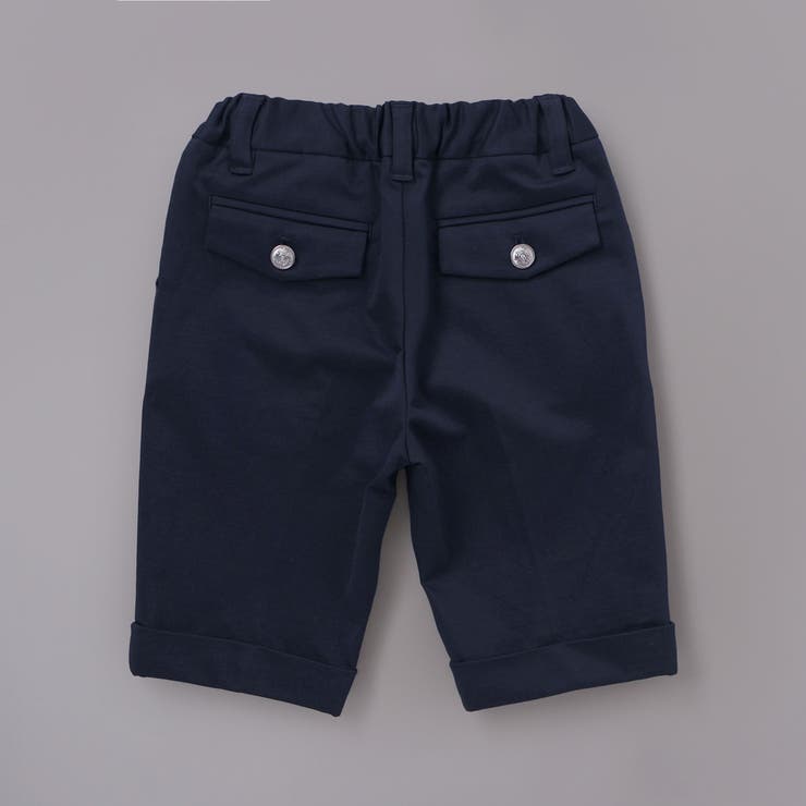 モクロディ裾ダブルハーフパンツ(110~130cm) | BeBe | 詳細画像12 