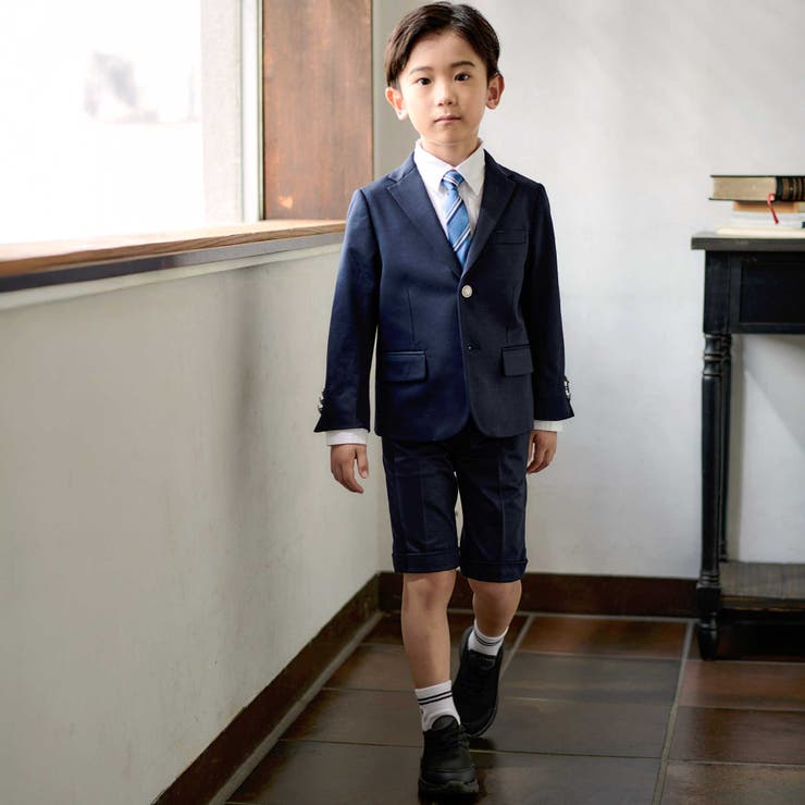 モクロディ裾ダブルハーフパンツ(110~130cm) | BeBe | 詳細画像3 