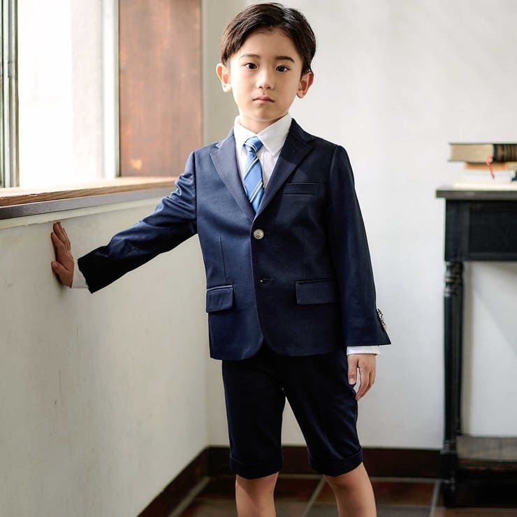 モクロディ裾ダブルハーフパンツ(110~130cm) | BeBe | 詳細画像4 