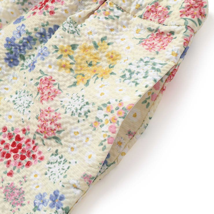 【お揃い】リップルマルシェフラワーショートパンツ(90~150cm) | BeBe | 詳細画像11 