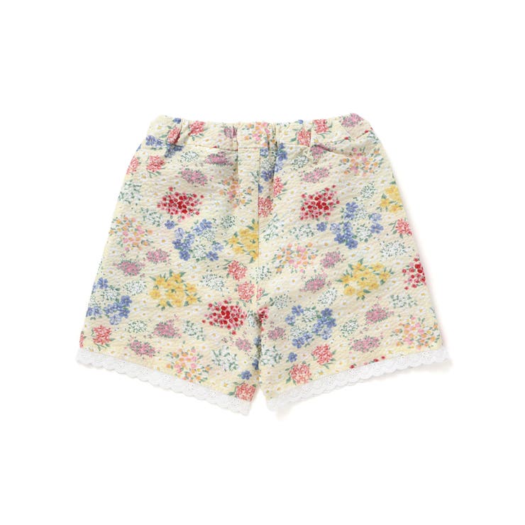 【お揃い】リップルマルシェフラワーショートパンツ(90~150cm) | BeBe | 詳細画像9 