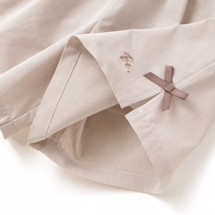 コードレーンサイドカットキュロットパンツ(90~150cm) | BeBe | 詳細画像12 