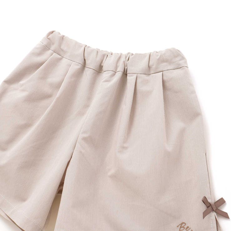 コードレーンサイドカットキュロットパンツ(90~150cm) | BeBe | 詳細画像9 