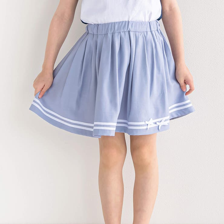 グレー | シャンブレーマリンスカート(90~150cm) | BeBe