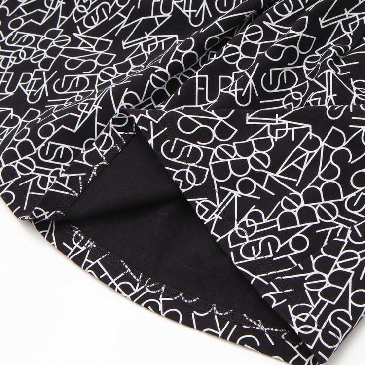 【お揃い】ジオメトリックロゴ総柄ポンチギャザースカート(90~150cm) | BeBe | 詳細画像9 