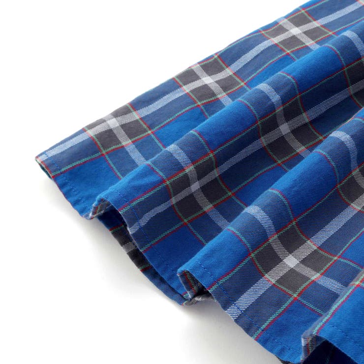 【お揃い】【神戸タータン×BeBe】チェックギャザーインナーパンツ付きスカート(… | BeBe | 詳細画像11 