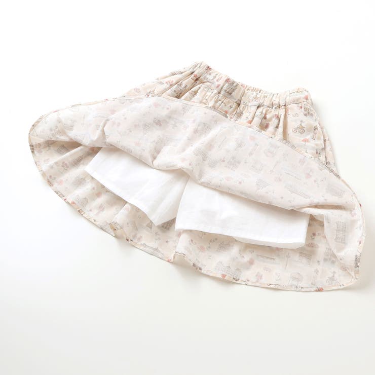 【お揃い】リバティタナローン(PARIS POSTCARD)インナーパンツ付きス… | BeBe | 詳細画像10 