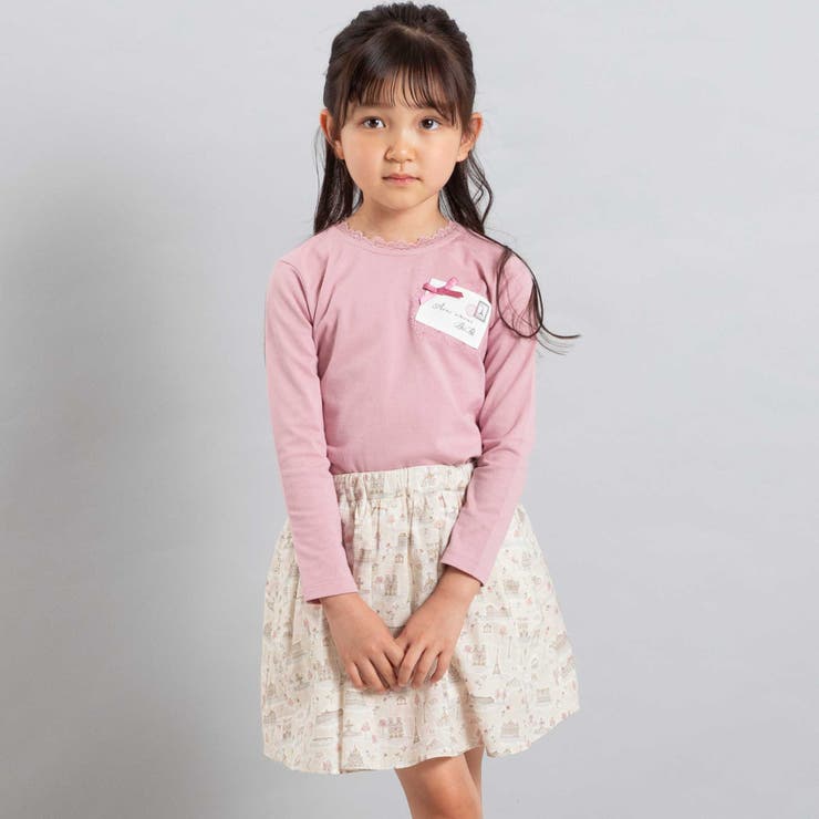 【お揃い】リバティタナローン(PARIS POSTCARD)インナーパンツ付きス… | BeBe | 詳細画像5 