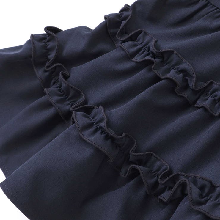 シャンブレーフリルティアードスカート(100~150cm) | BeBe | 詳細画像10 