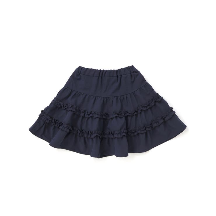 シャンブレーフリルティアードスカート(100~150cm) | BeBe | 詳細画像7 