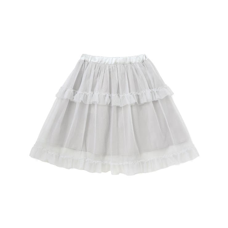 ラメチュールフリルティアードスカート(100~150cm) | BeBe | 詳細画像14 