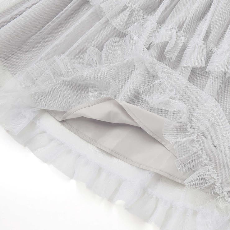 ラメチュールフリルティアードスカート(100~150cm) | BeBe | 詳細画像18 