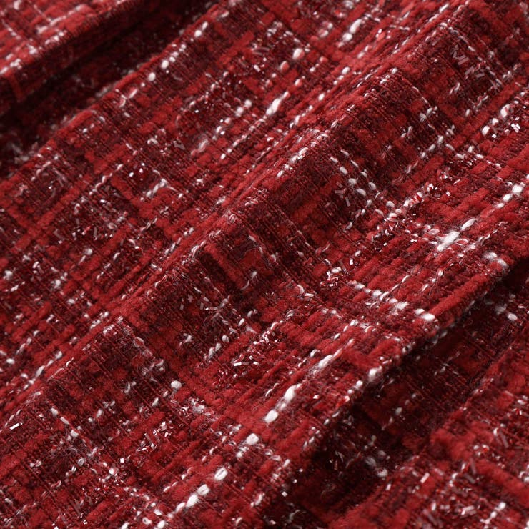 エタンセルラメツイードインナーパンツ付プリーツスカート | BeBe | 詳細画像20 