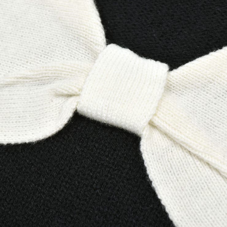 リボンカラーニットプルオーバー(90~150cm) | BeBe | 詳細画像11 