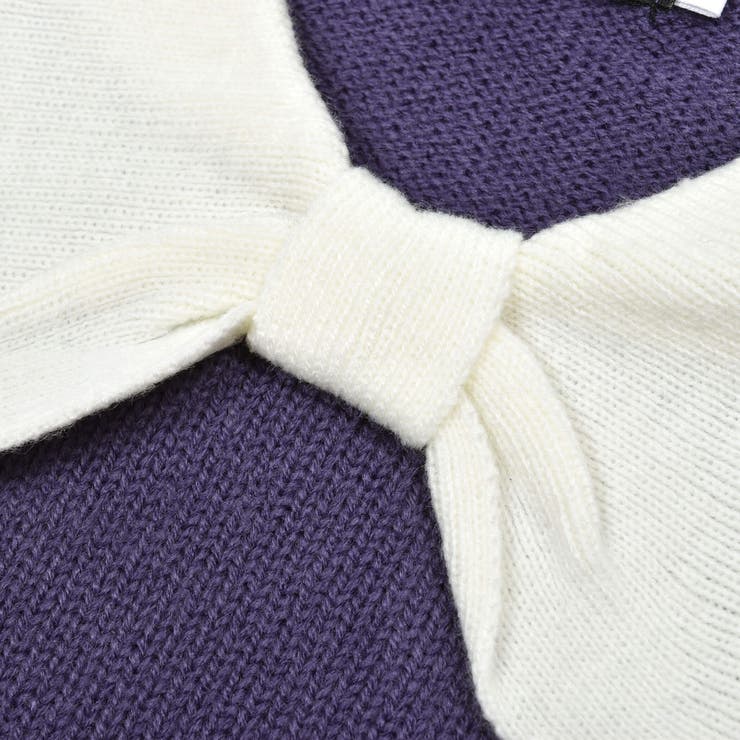 リボンカラーニットプルオーバー(90~150cm) | BeBe | 詳細画像18 