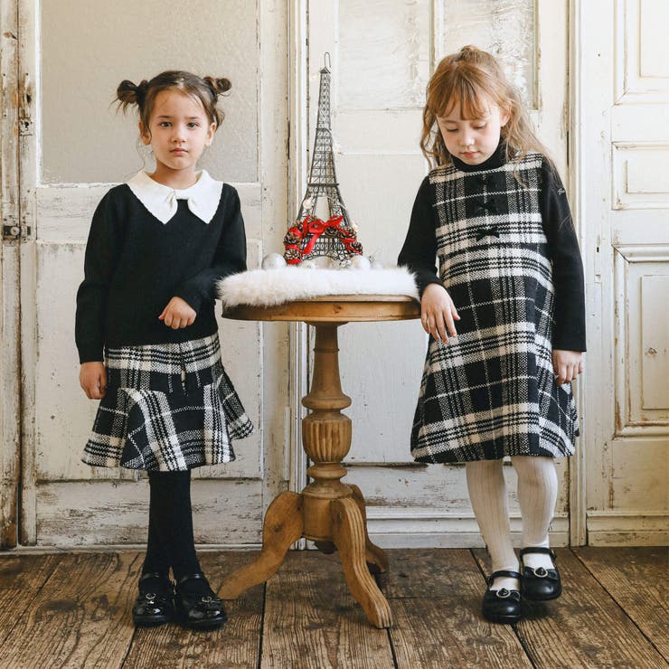 リボンカラーニットプルオーバー(90~150cm) | BeBe | 詳細画像3 