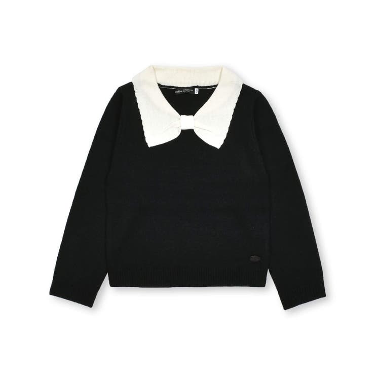 リボンカラーニットプルオーバー(90~150cm) | BeBe | 詳細画像8 