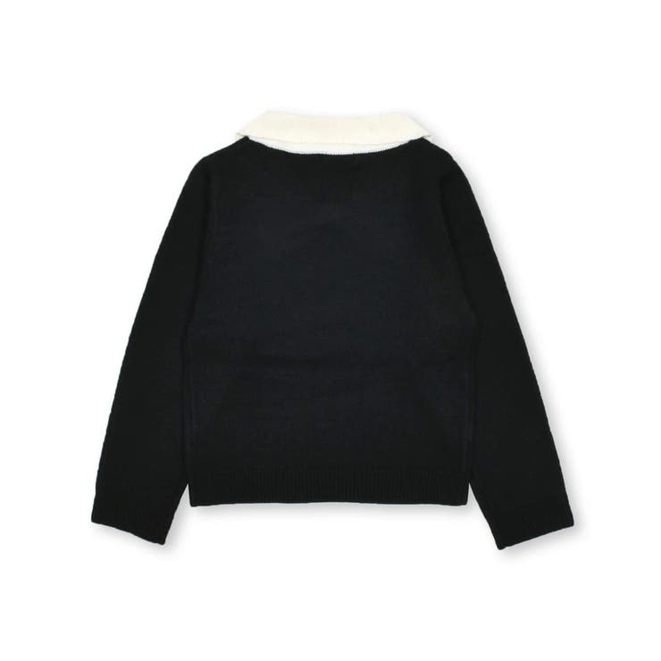 リボンカラーニットプルオーバー(90~150cm) | BeBe | 詳細画像9 