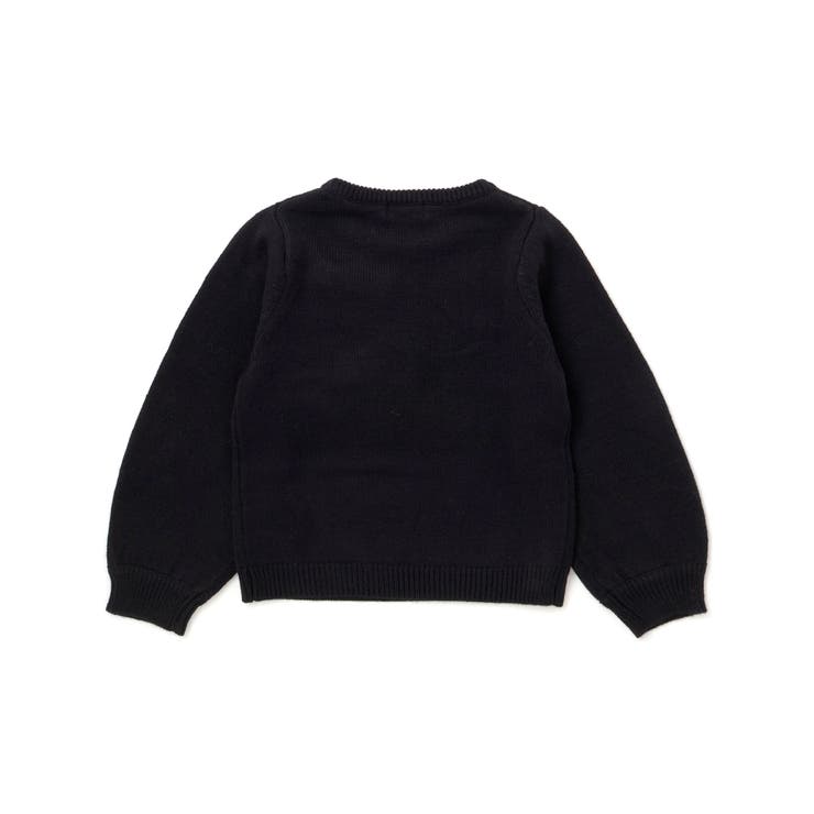 BIGリボンモチーフニットプルオーバー(100~150cm) | BeBe | 詳細画像13 