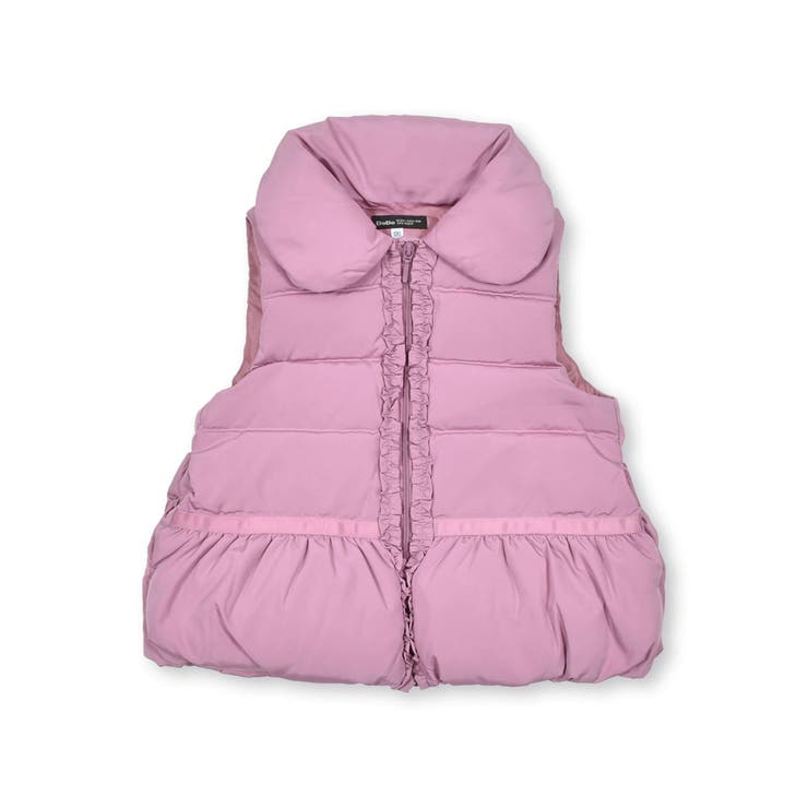 TO BE CHIC フリル ダウンベスト 42 TO BE CHIC フリル ダウンベスト 42