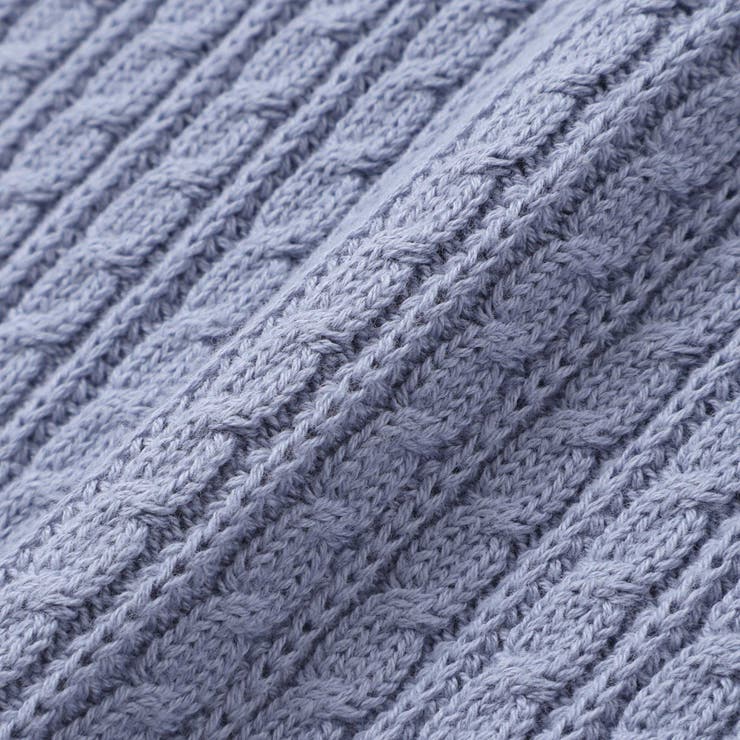 ケーブル編みクルーネックニットベスト(90~150cm) | BeBe | 詳細画像14