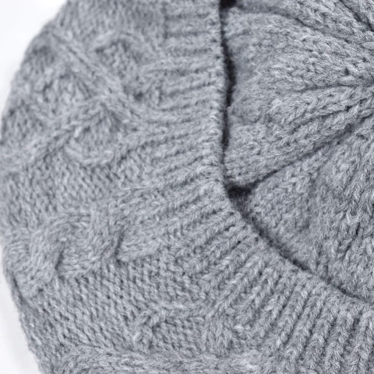 ケーブル 編み ニット ベレー (48~59cm) | BeBe | 詳細画像10