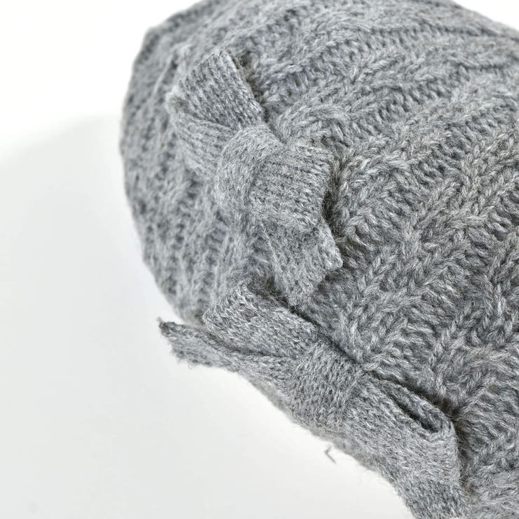 リボン付きニットベレー(48~56cm) | BeBe | 詳細画像10 