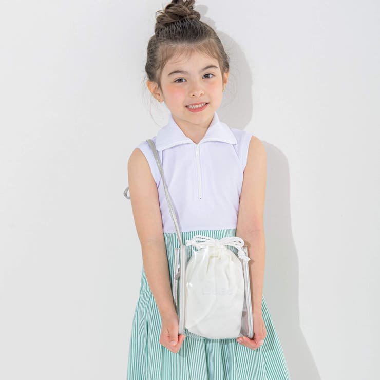 ロゴクリアBAG・巾着付き | BeBe | 詳細画像2 