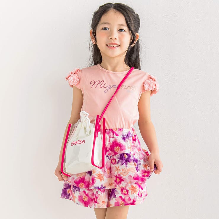 ロゴクリアBAG・巾着付き | BeBe | 詳細画像4 