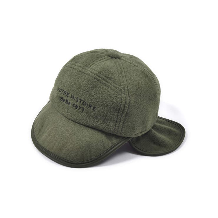 フリースロゴ刺しゅうフライトキャップ(50~54cm) | BeBe | 詳細画像1 