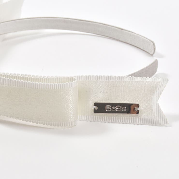 【日本製】サテンオーガンジーリボンカチューシャ | BeBe | 詳細画像11 