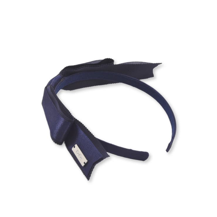 【日本製】サテンオーガンジーリボンカチューシャ | BeBe | 詳細画像4 