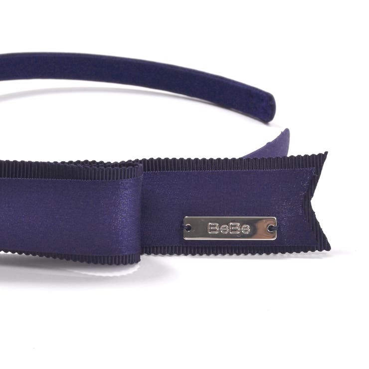 【日本製】サテンオーガンジーリボンカチューシャ | BeBe | 詳細画像6 