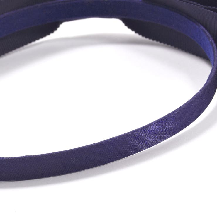 【日本製】サテンオーガンジーリボンカチューシャ | BeBe | 詳細画像7 