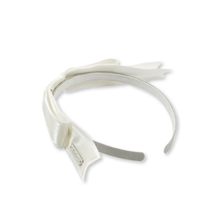 【日本製】サテンオーガンジーリボンカチューシャ | BeBe | 詳細画像9 