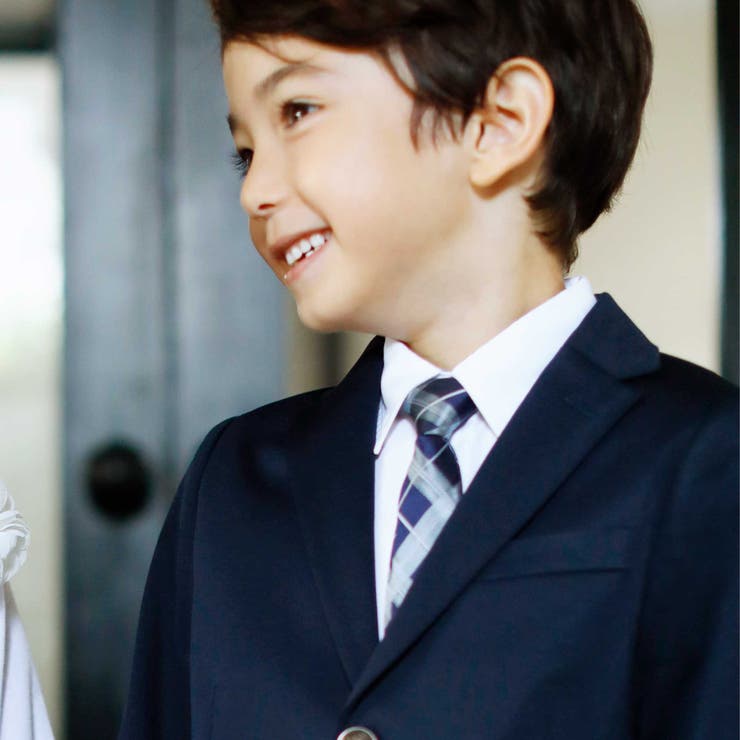 レジメンタルチェックネクタイ | BeBe | 詳細画像1 