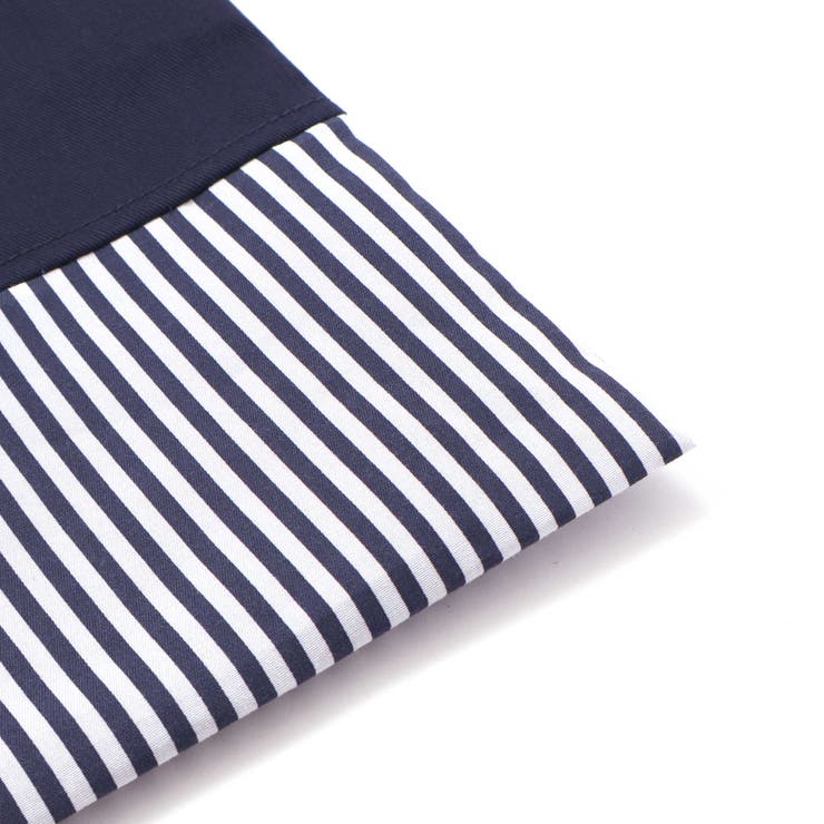 ストライプ切り替えシューズバッグ | BeBe | 詳細画像5 