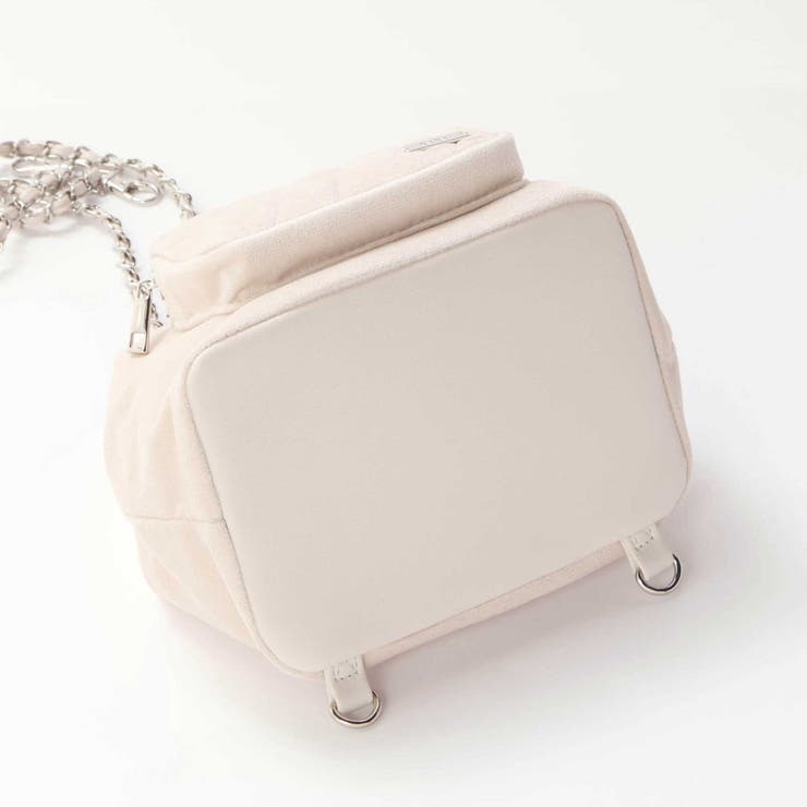 キルティングベロア2wayバケットバッグ | BeBe | 詳細画像18 