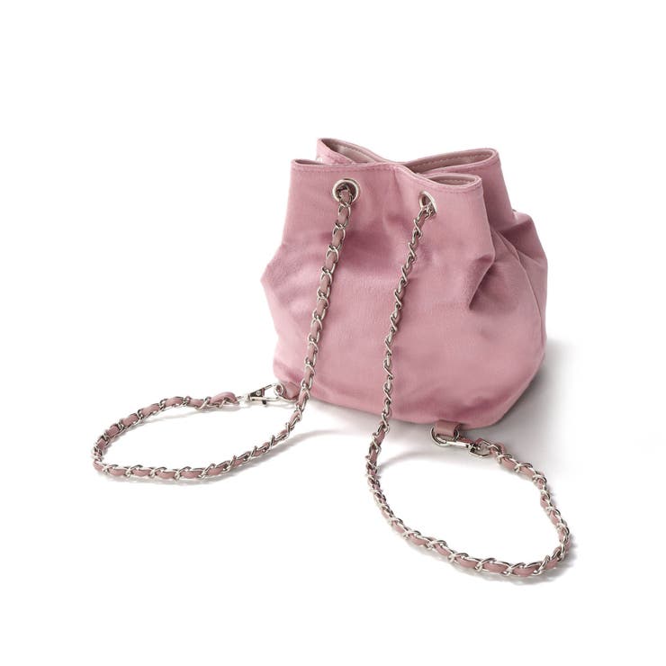 キルティングベロア2wayバケットバッグ | BeBe | 詳細画像6 