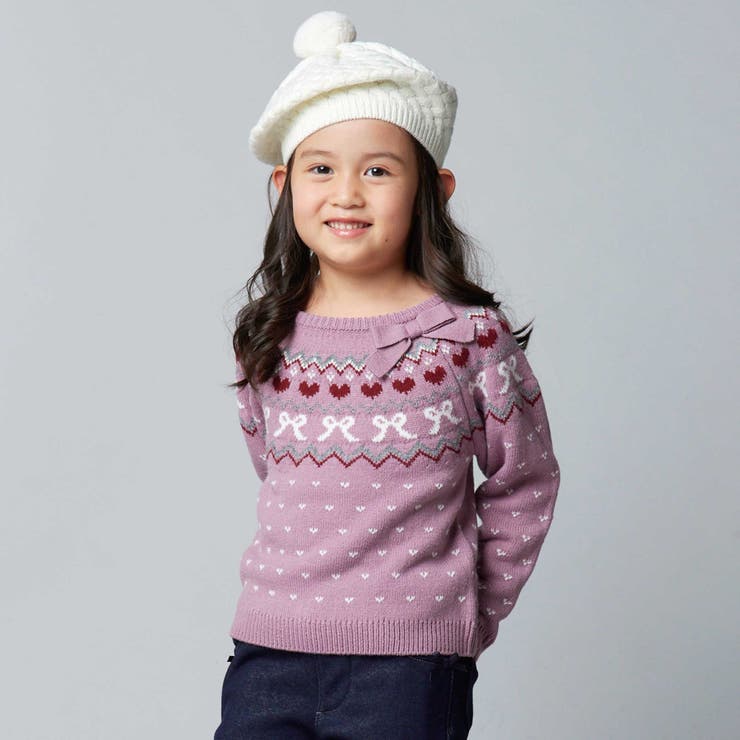 【お揃い】ポコポコニットベレー帽 | BeBe | 詳細画像5 